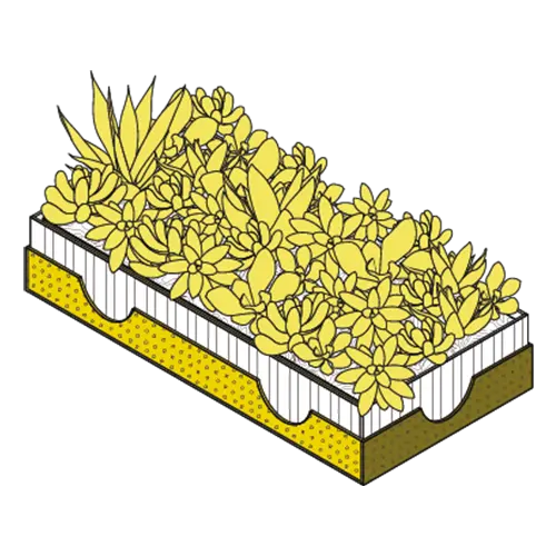Jardines en macetas - Recuver